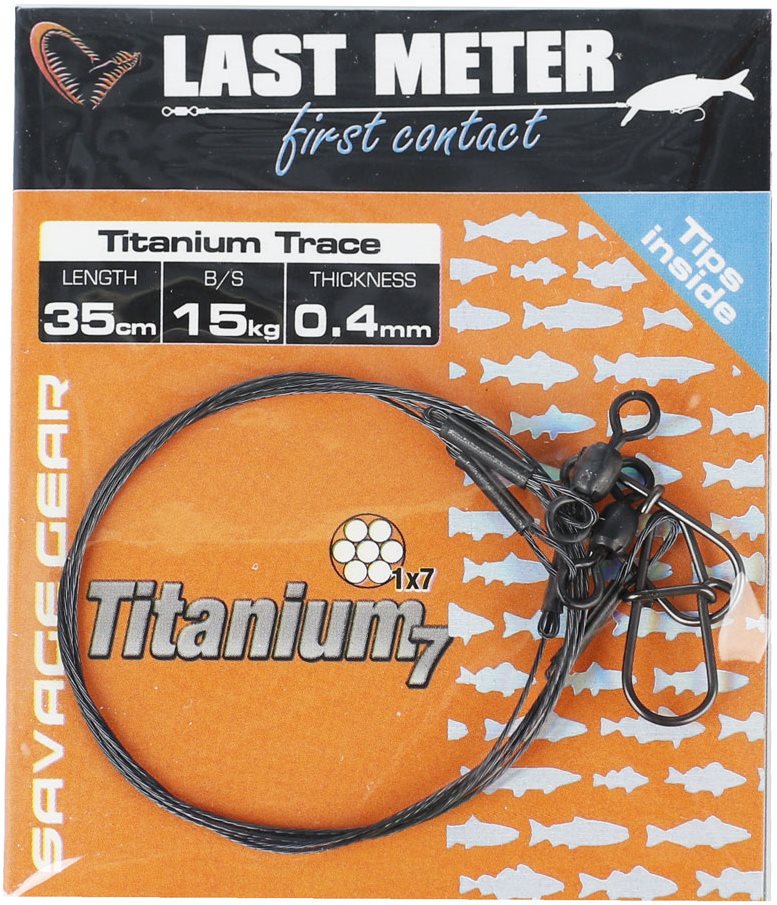 Savage Gear Titanium Spin Trace 35 cm 0,40 mm 15 kg 2 ks