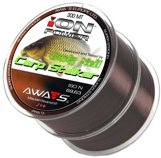 AWA-S – Vlasec Ion Power Carp Stalker Connected 0,370 mm 19,5 kg 2×300 m