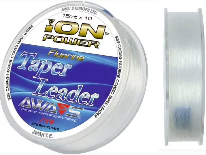 AWA-S – Vlasec Ion Power Fluorine Taper Leaders 0,20 – 0,57 mm 10 × 15 m
