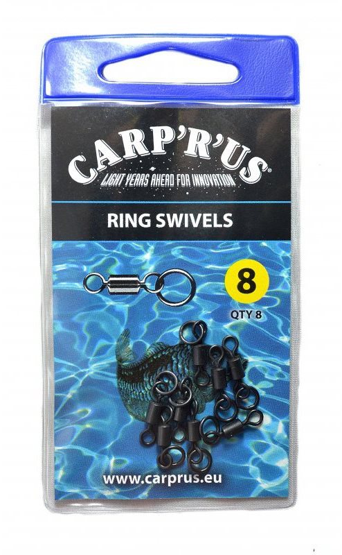 Carp´R´Us Ring Swivel Veľkosť 8 8 ks