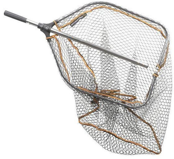 Savage Gear - Podberák Pro Folding Rubber Large Mesh Landing Net L