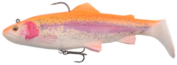 Savage Gear 4D Trout Rattle Shad 12,5 cm 35 g Golden Albino