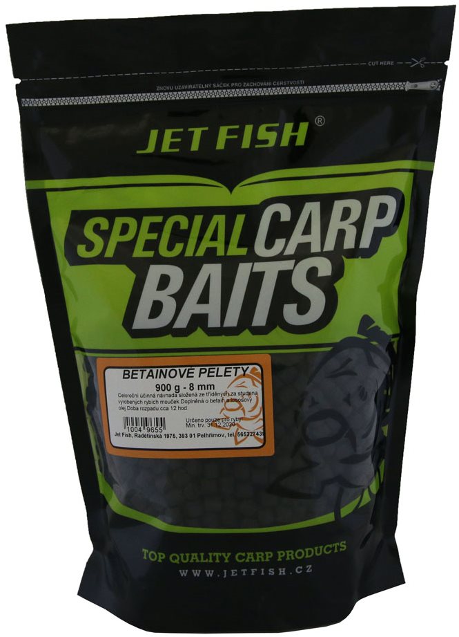 Jet Fish Pelety Betaínové 8 mm 900 g