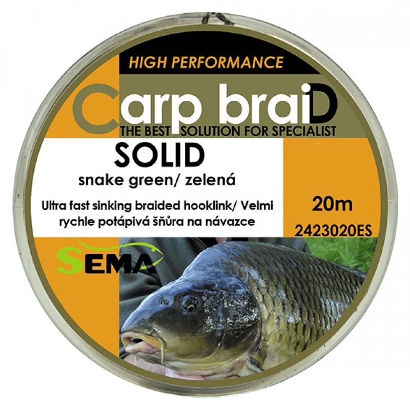 Sema Šnúra Solid 30 lbs 13,6 kg 10 m
