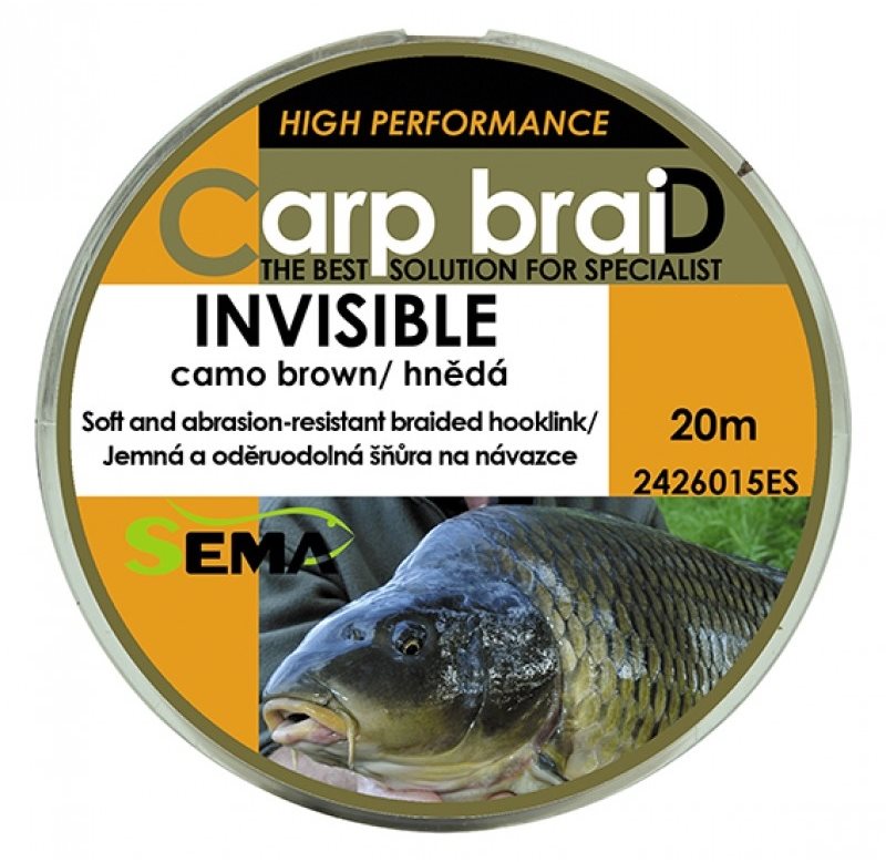 Sema Šnúra Invisible 25 lbs 11,4 kg 20 m