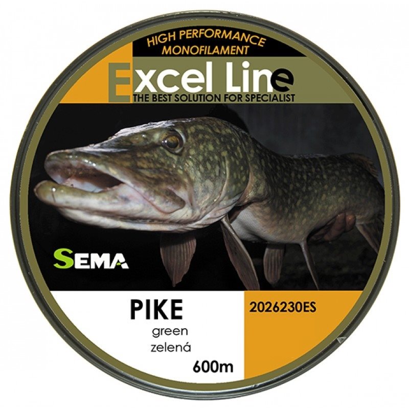 Sema Vlasec Pike 0,20 mm 5,85 kg 600 m