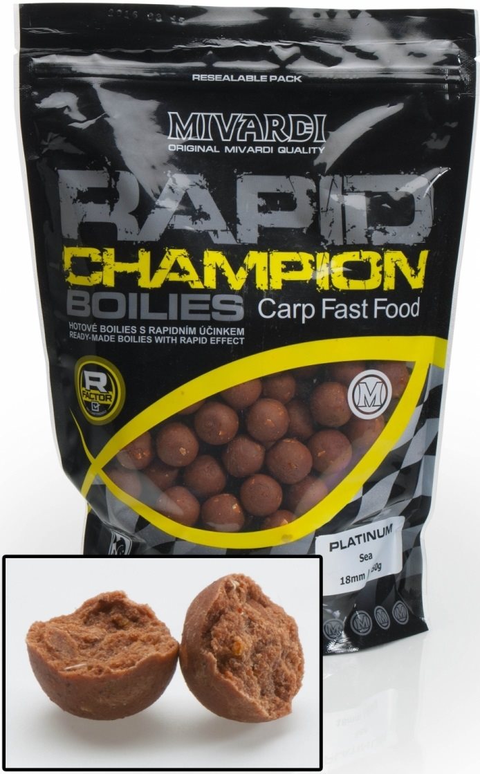 Mivardi Boilies Rapid Champion Platinum Sea 24 mm 950 g