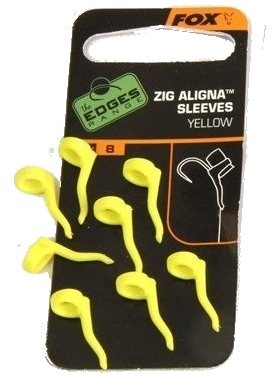 FOX Zig Aligna Sleeves Žlté 8 ks