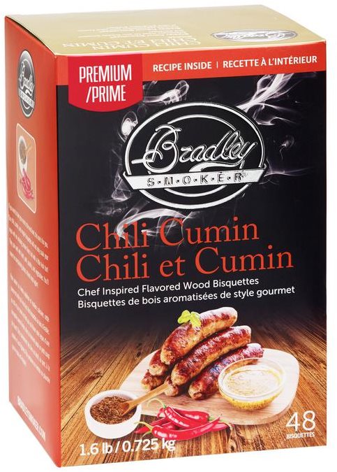 Bradley Smoker – Brikety Premium Chilli Cumin 48k