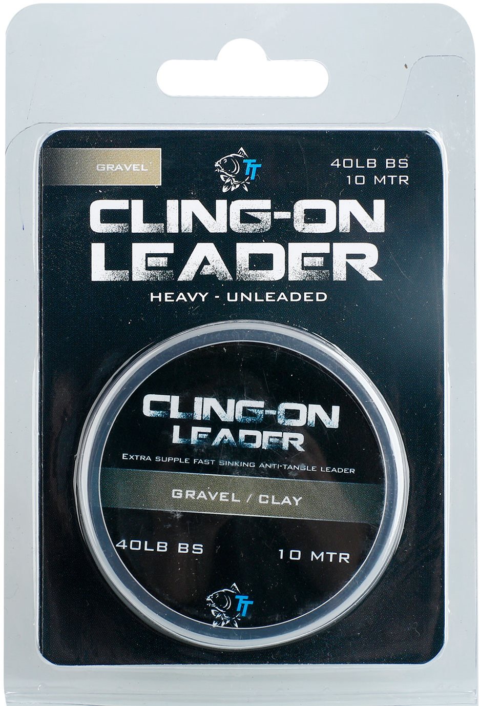 Nash Cling-On Leader 40 lb 10 m Gravel