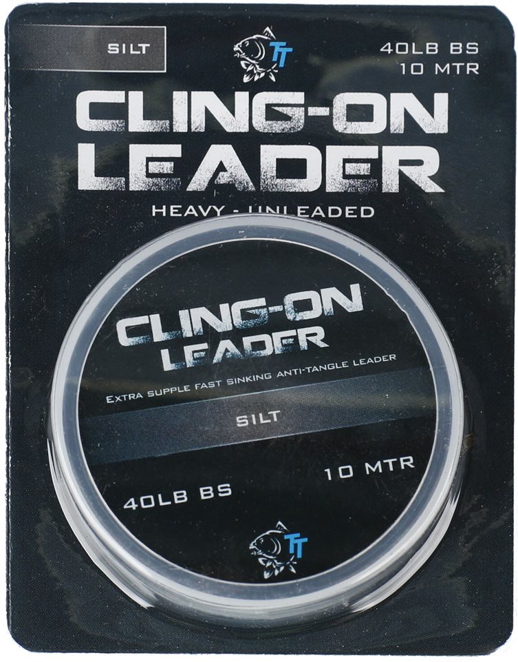 Nash Cling-On Leader 40 lb 10 m Silt