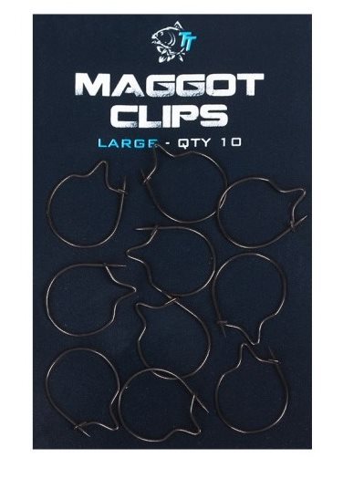 Nash Maggot Clips Large 10 ks