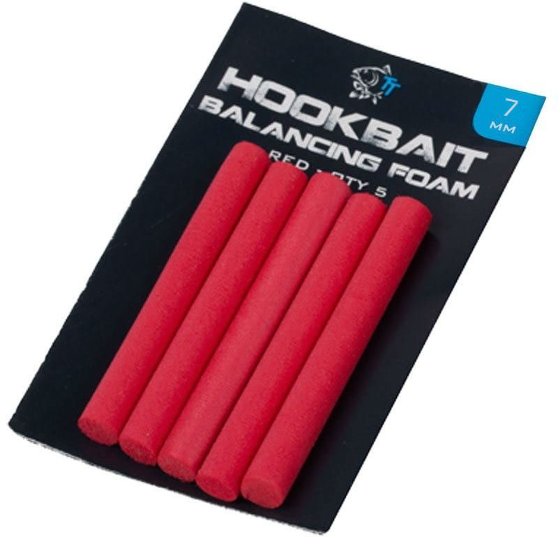 Nash Bait Balancing Foam Red 7 mm 4,5 cm 5 ks
