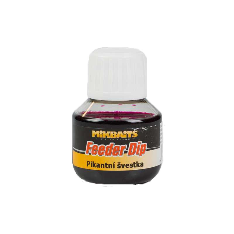Mikbaits Feeder dip Pikantná slivka 50 ml