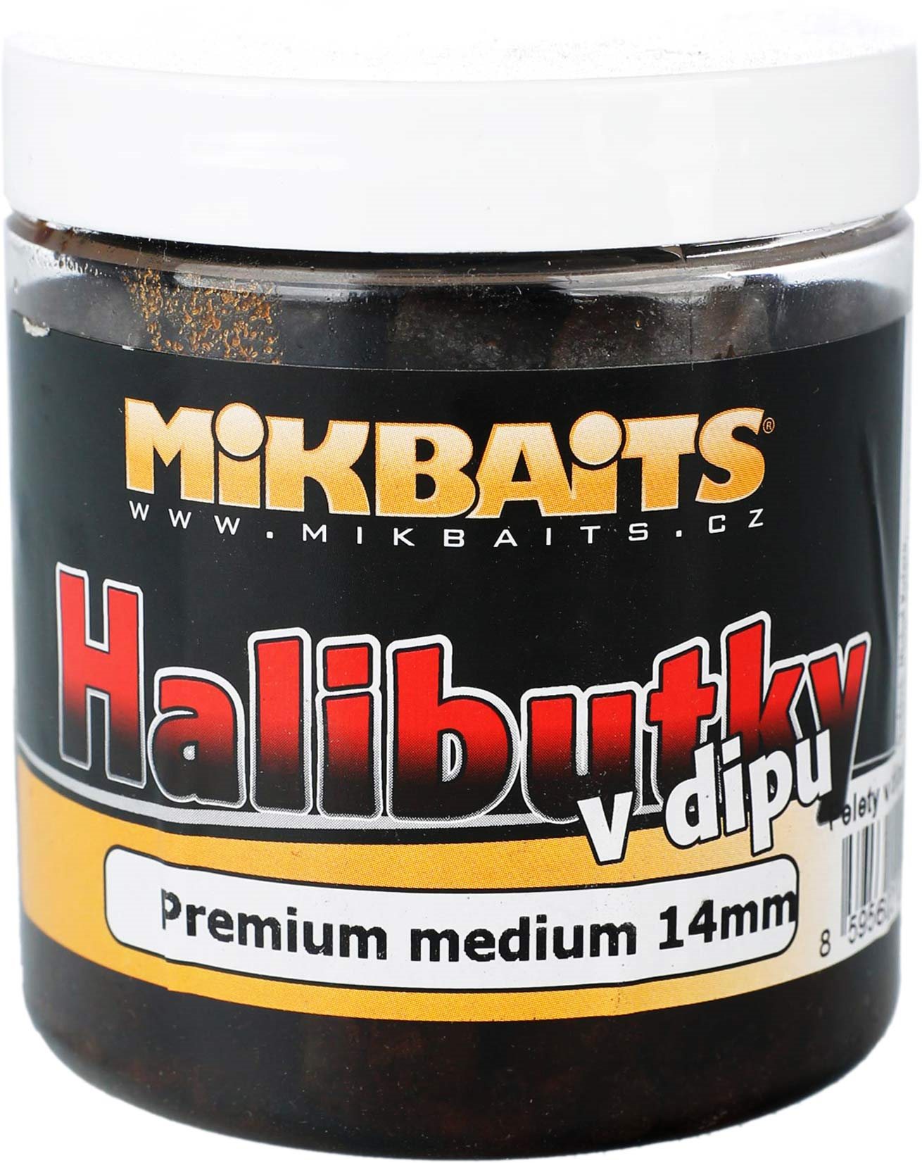 Mikbaits Halibutky v dipe Premium 14 mm 250 ml