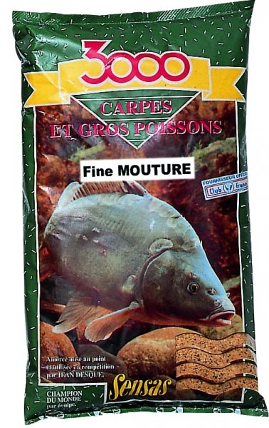 Sensas 3000 Carpes Fine Mouture 1 kg