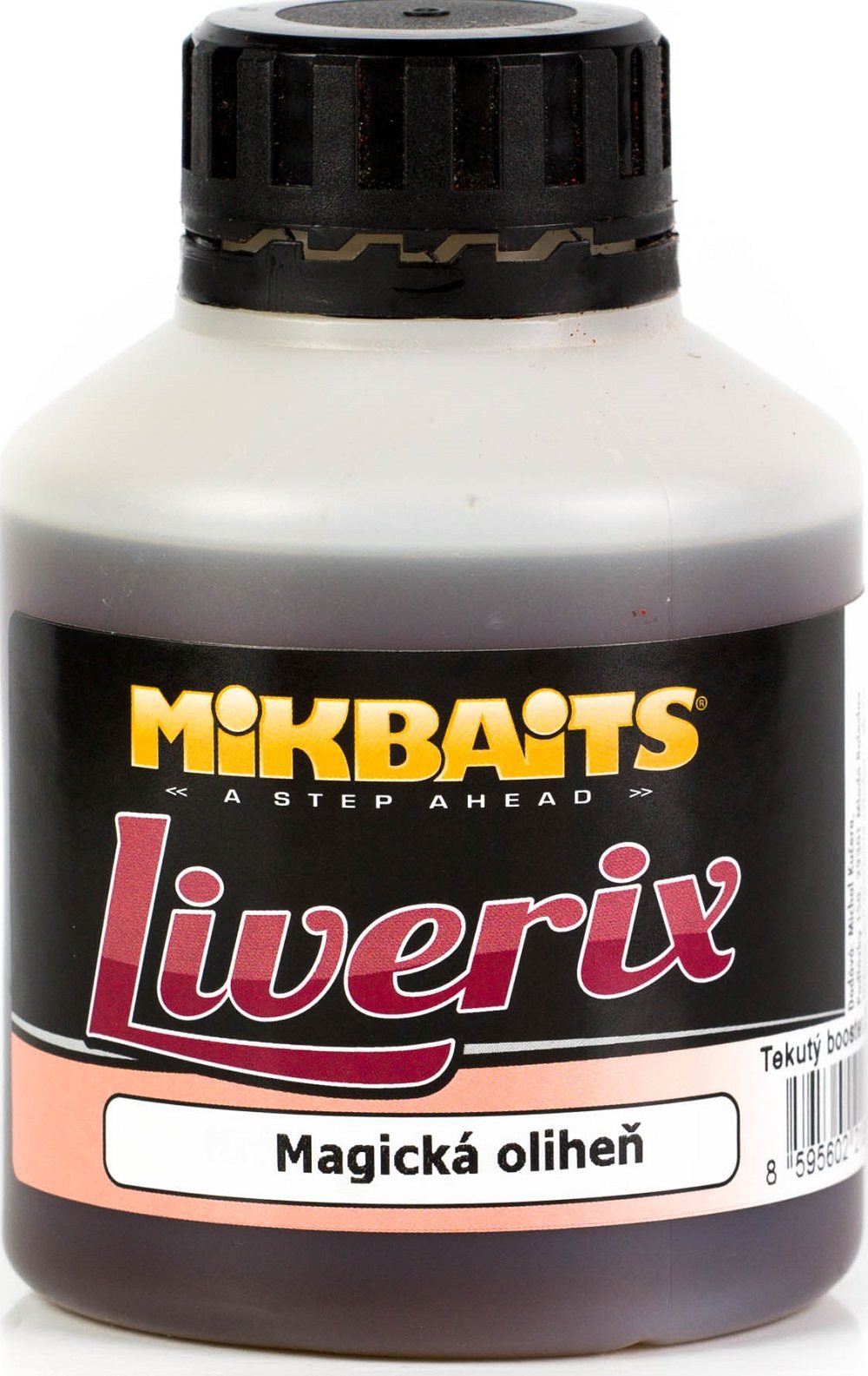 Mikbaits Liverix Booster Magický kalmár 250 ml