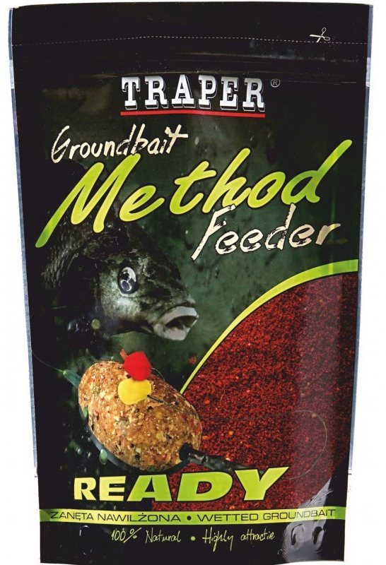 Traper Method Feeder Ready Jahoda 750 g