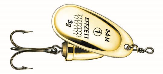 Effzett Executor Spinner 11 g Veľkosť 5 Gold