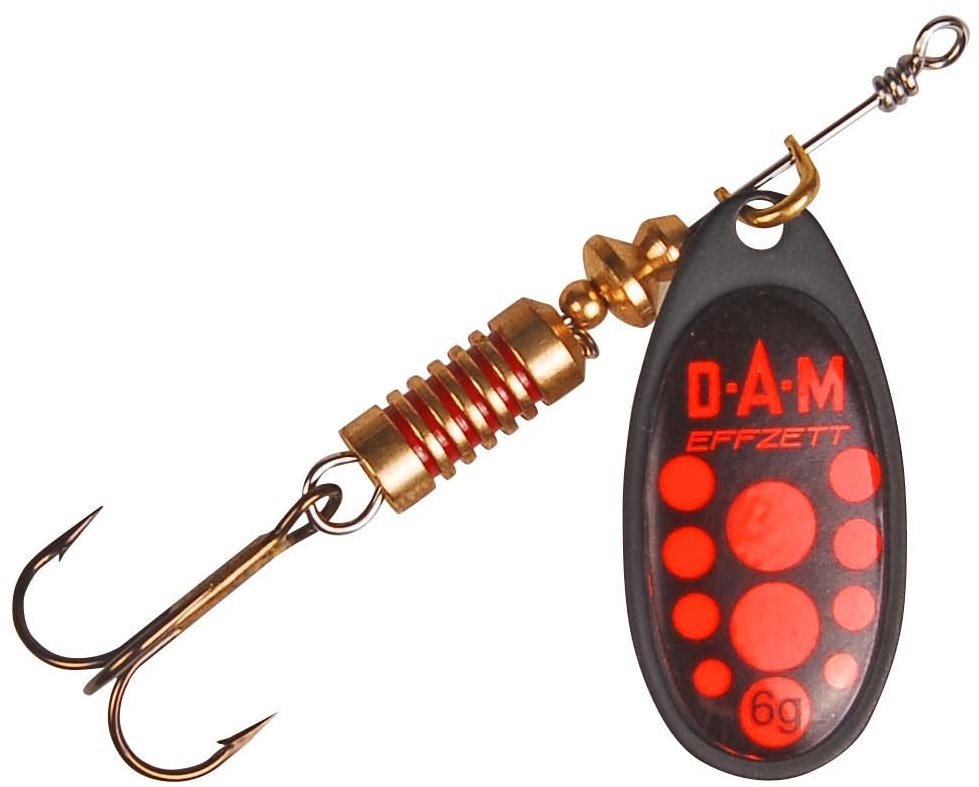 Effzett Standard Spinner 10 g Veľkosť 4 Black Red