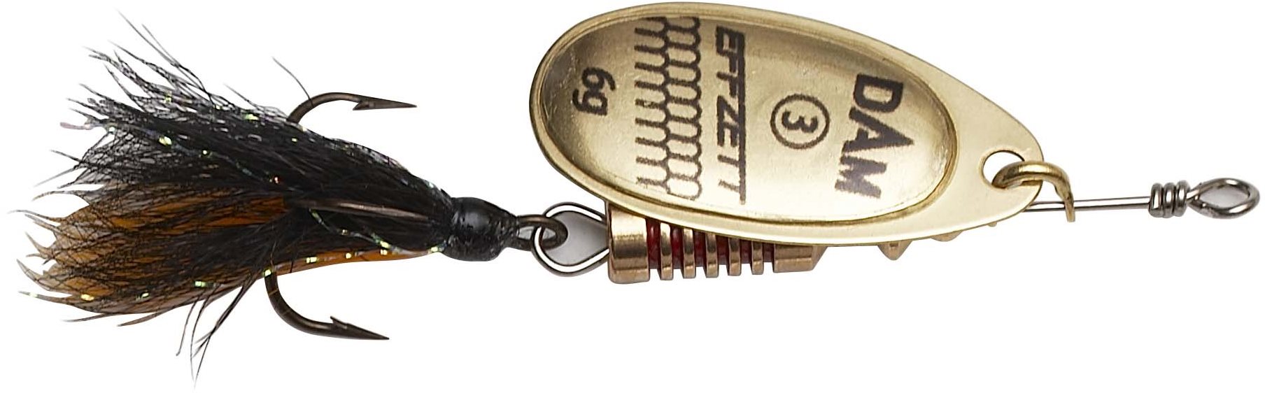 Effzett Standard Spinner Dressed 20 g Veľkosť 6 Gold