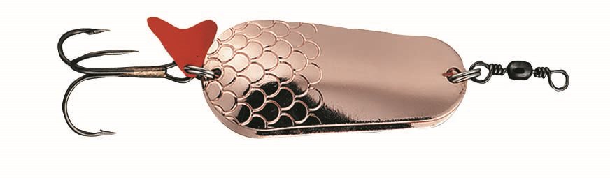 Effzett Twin Spoon 6,5 cm 30 g Copper/Copper