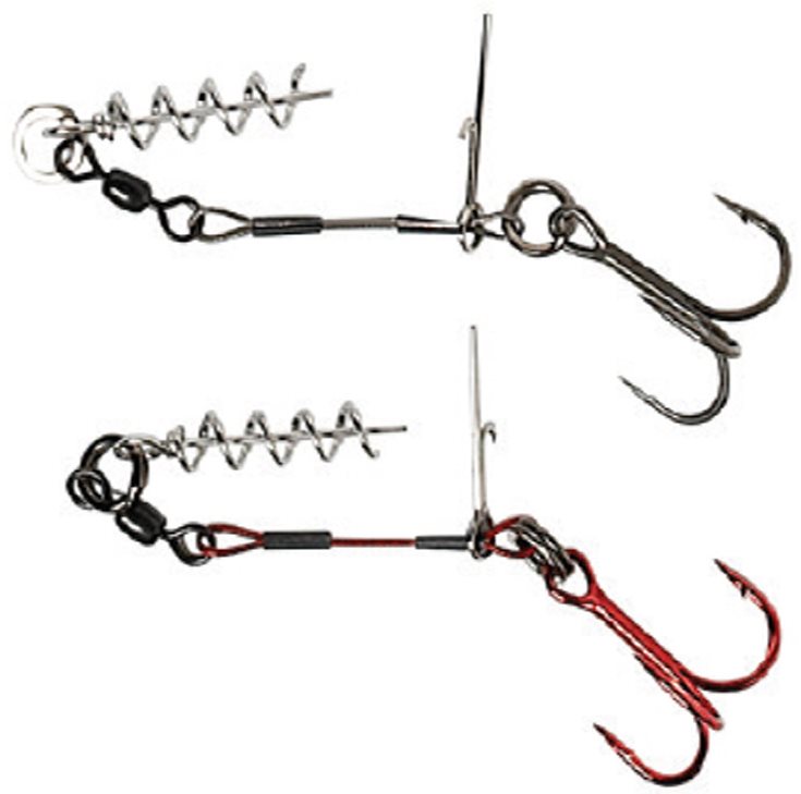 Savage Gear Carbon49 Corkscrew Stinger Veľkosť 2/0 31 kg 2 ks