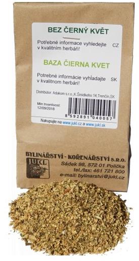 Jukl Baza čierna kvet, 50 g
