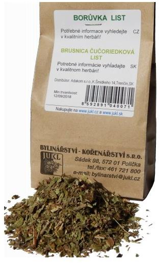 Jukl Čučoriedka list, 50 g