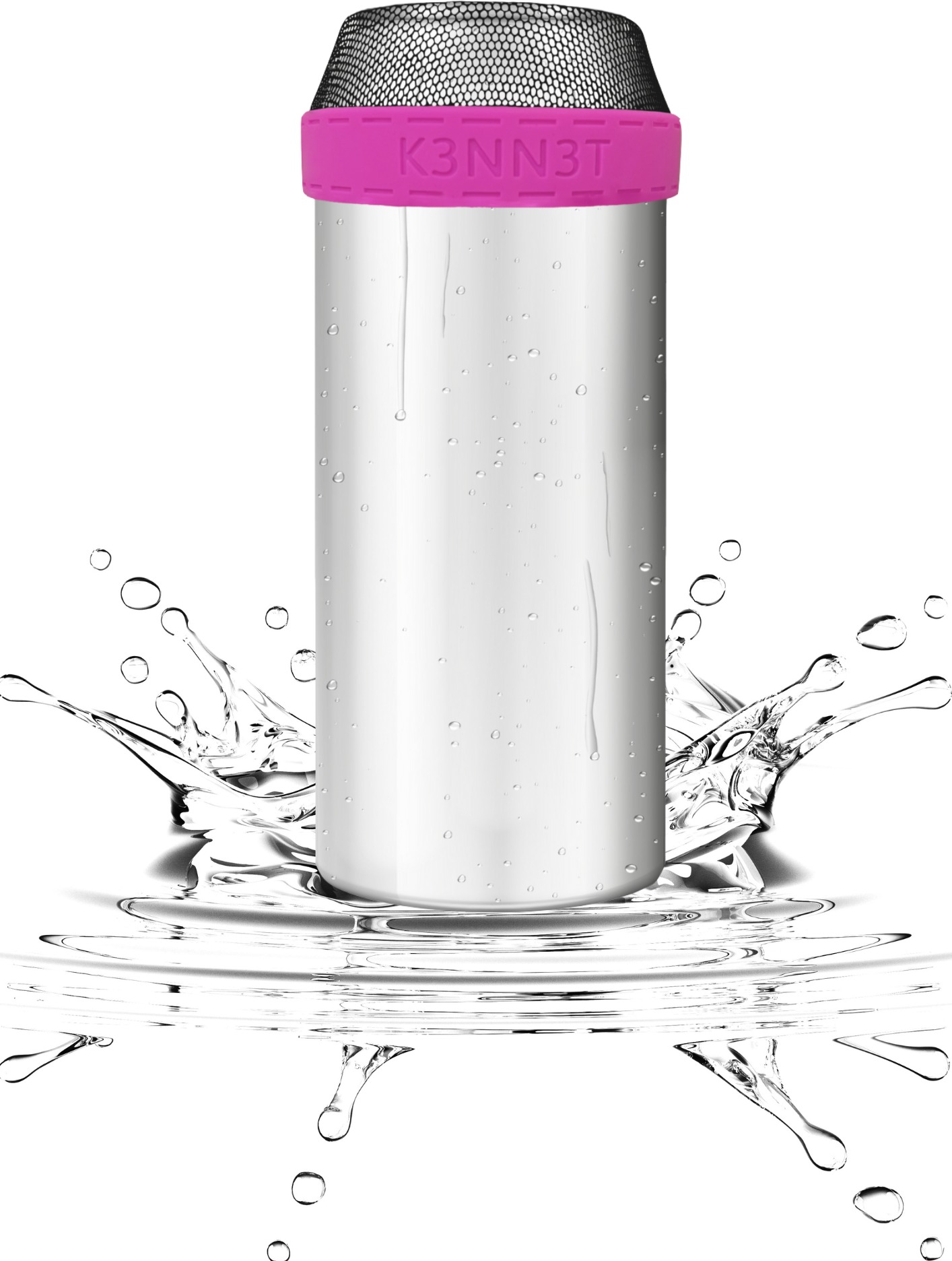 Kennet 2× nasadzovací ochranný kryt na plechovky fialový XL