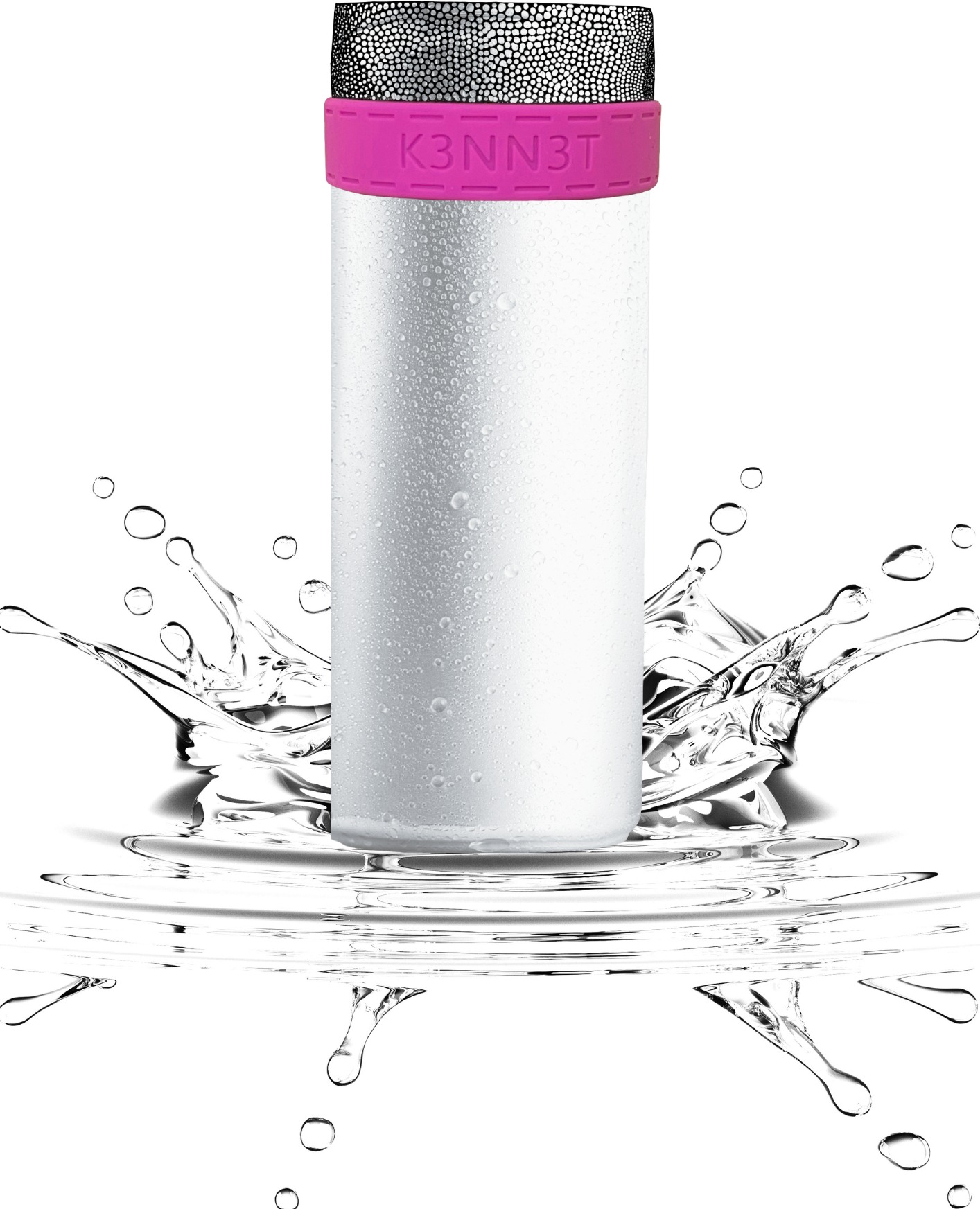 Kennet 2× nasadzovací ochranný kryt na plechovky fialový S