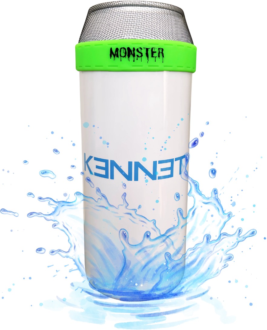 Kennet 2× nasadzovací ochranný kryt na plechovky zelený XL