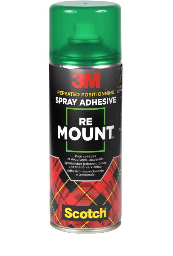 3M RE-MOUNT Lepidlo v spreji 400 ml, snímateľné