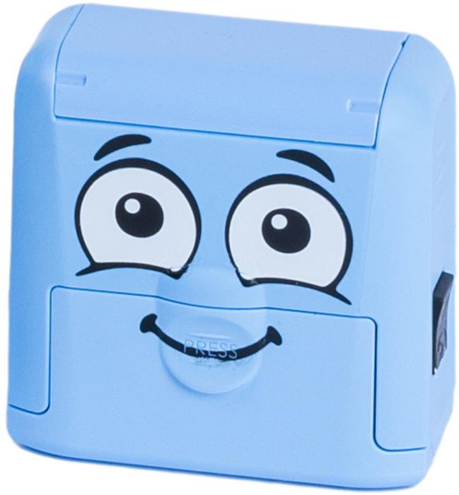 COLOP Pečiatka na textil Marky, modré, čierny vankúšik, puzzle