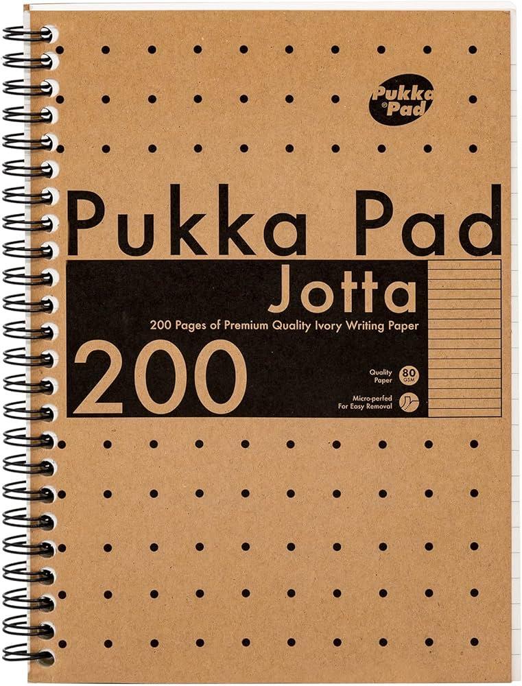 Pukka Pad „Jotta Kraft", A5, linkovaný, 100 listov