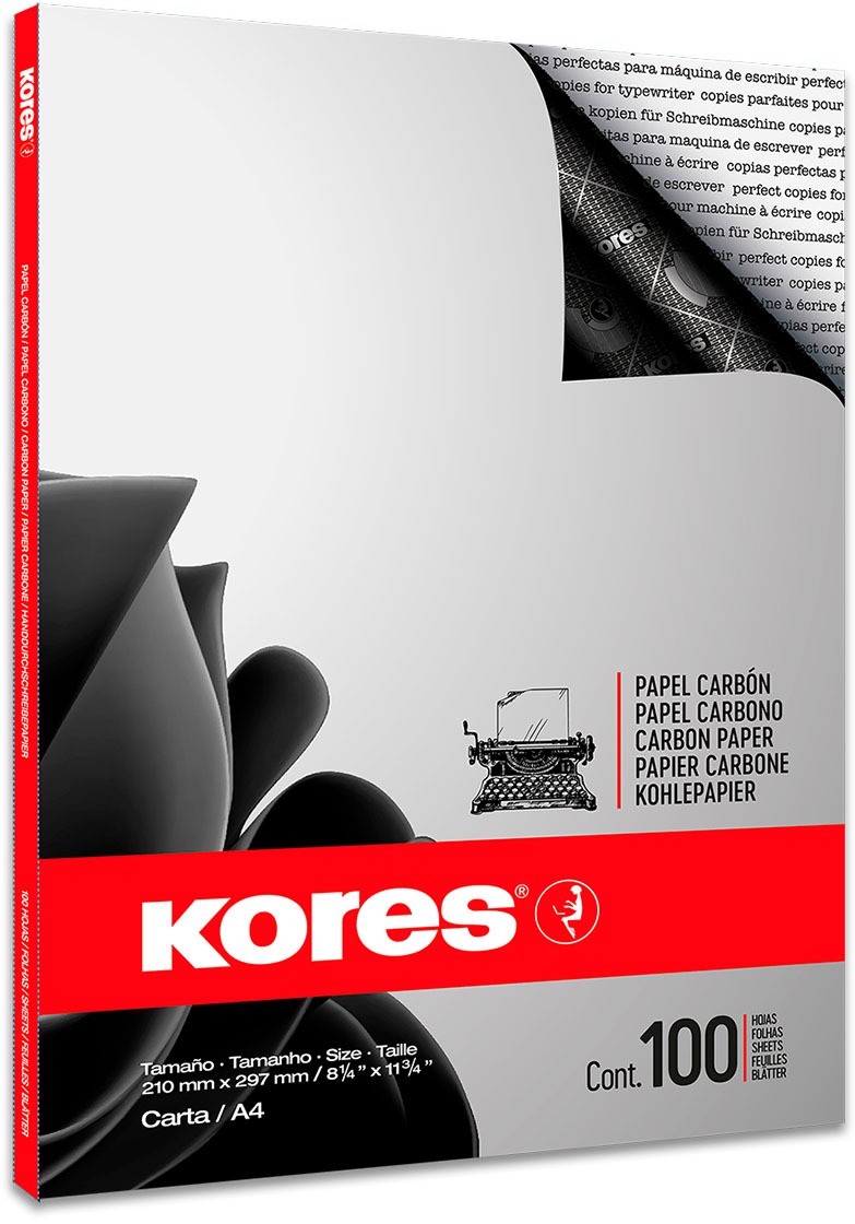 KORES Kopírovací papier Carbonet čiernych 100 listov
