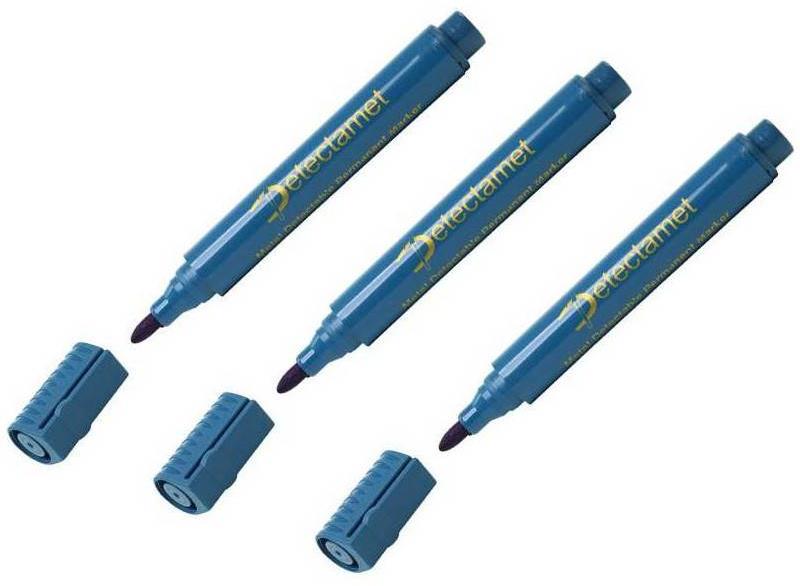 SOLLAU Detegovateľný popisovač permanentný, čierny atrament, súprava 3 ks