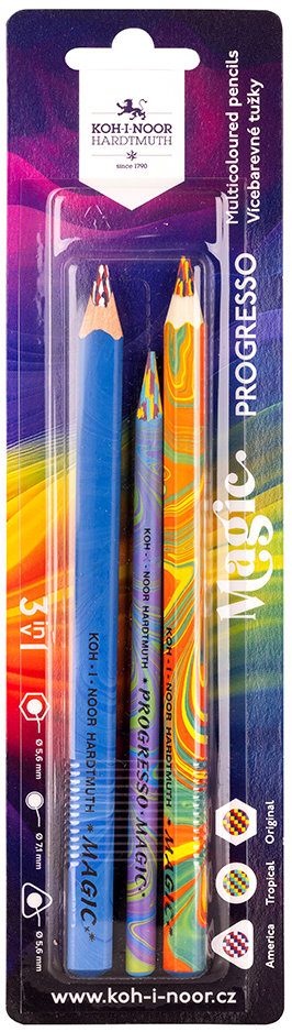 KOH-I-NOOR MAGIC 9038 viacfarebné, 3 ks