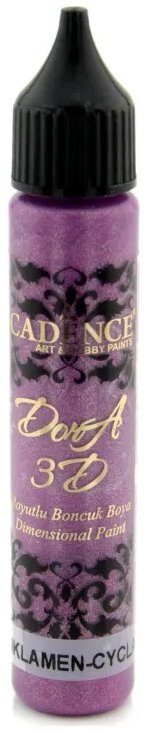 Cadence Metalická kontúra 25 ml, fuksiová