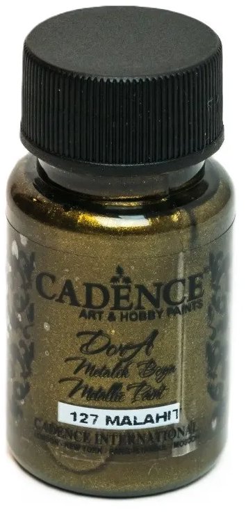 Cadence Metalická 50 ml, zlatozelená