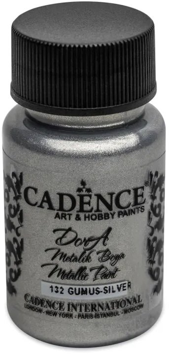Cadence Metalická 50 ml, strieborná