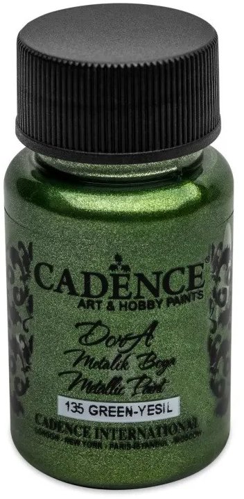 Cadence Metalická 50 ml, zelená