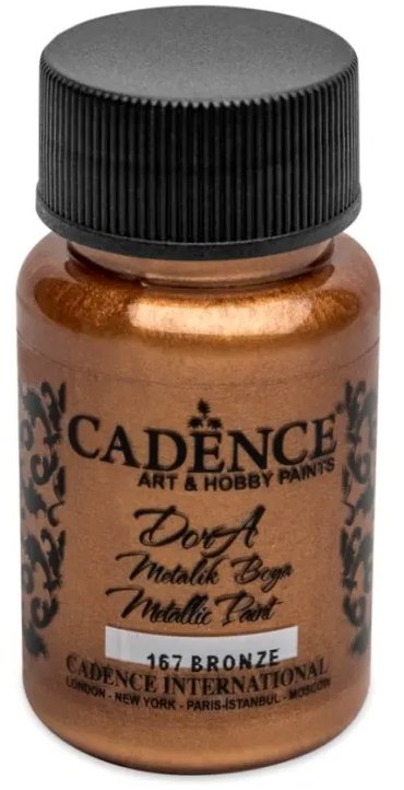 Cadence Metalická 50 ml, bronzová