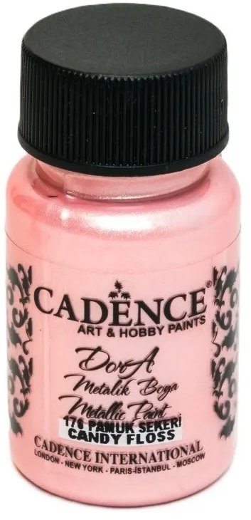 Cadence Metalická 50 ml, ružová