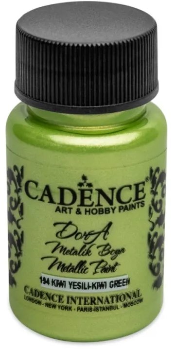 Cadence Metalická 50 ml, svetlá zelená