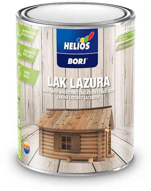 KANSAI HELIOS Bori laková 0,75 l, farba 8 Smrekovec