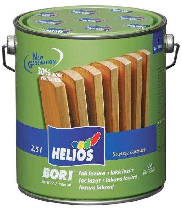 KANSAI HELIOS Bori laková 2,5 l, farba 9 Palisander