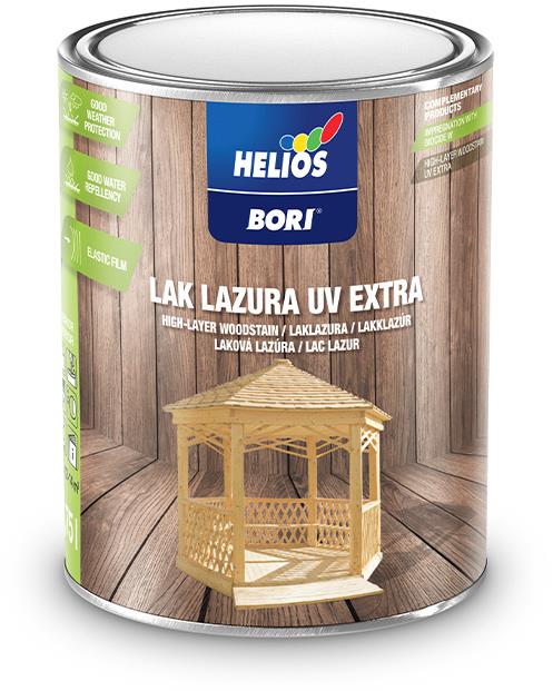 KANSAI HELIOS Bori laková UV Extra 2,5 l, farba 1 Bezfarebná