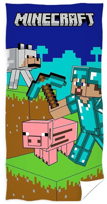 Kaptan Detská osuška Minecraft Objav svoj svet