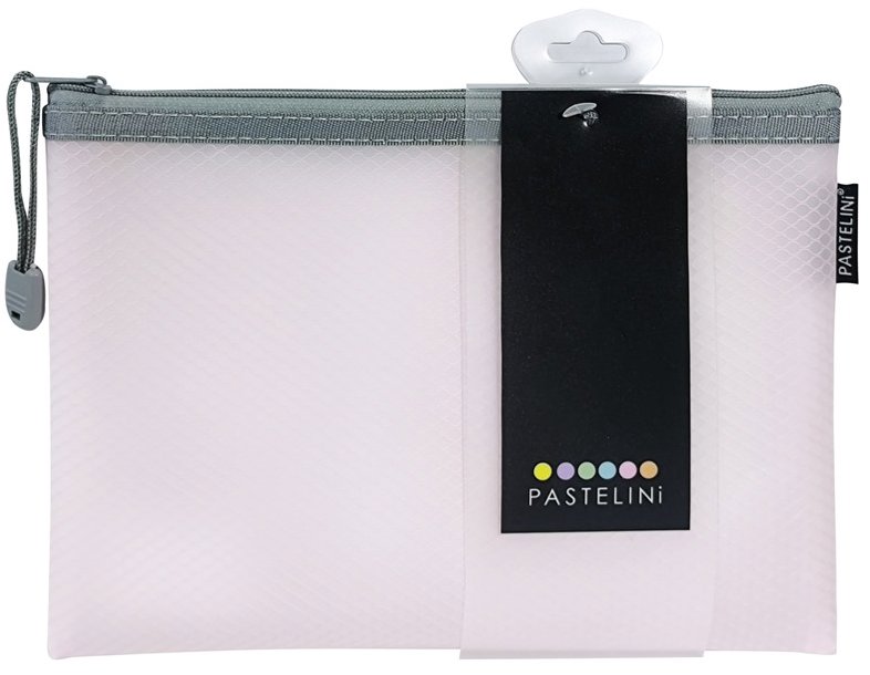 KARTON P+P Pastelini obálka so zipsom sieťovaná A5 ružová